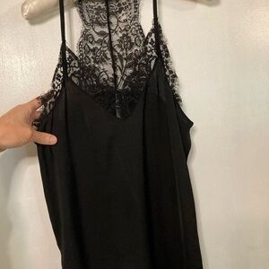 Eyelash lace camisole top